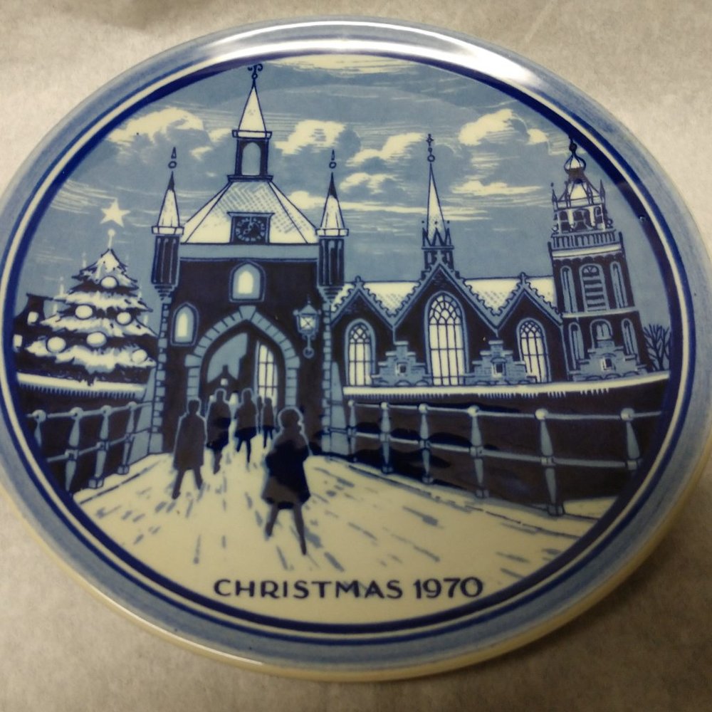 1970 Deft Christmas Plate